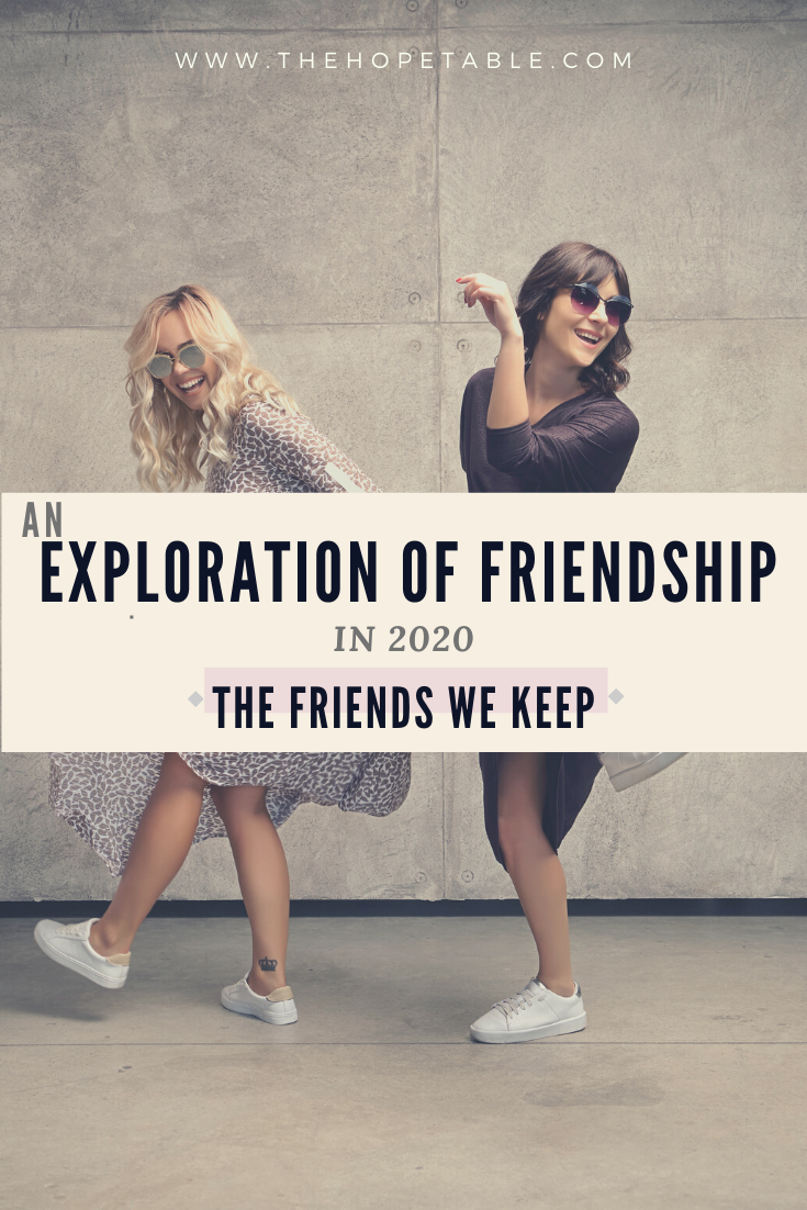 An exploration of Friendship in 2020 at The Hope Table 