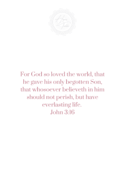 Bible verse John 3:16 Pinterest Pin